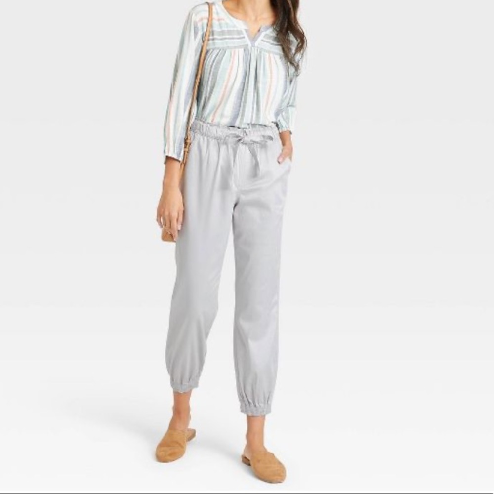 Women's Mid-Rise Jogger Pants - Knox Rose NWT Elastic Waist